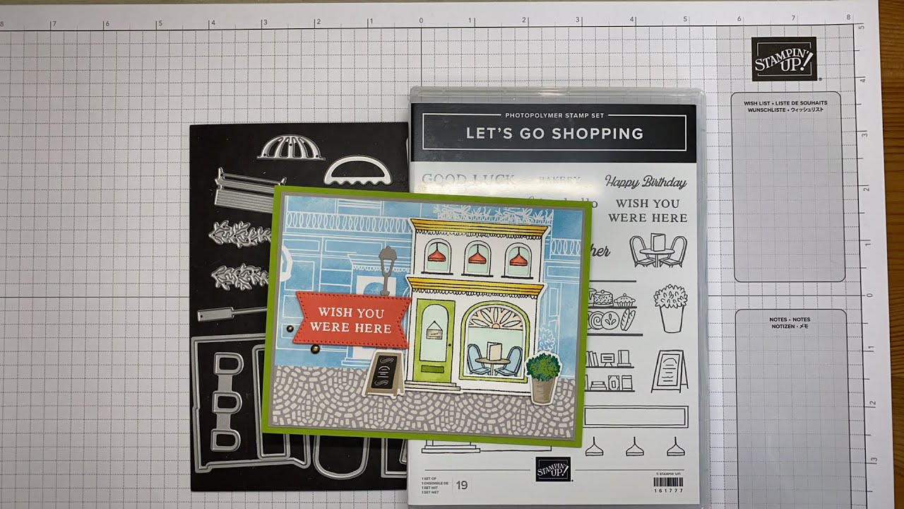 Stampin’ Up! Let’s Go Shopping Card Tutorial