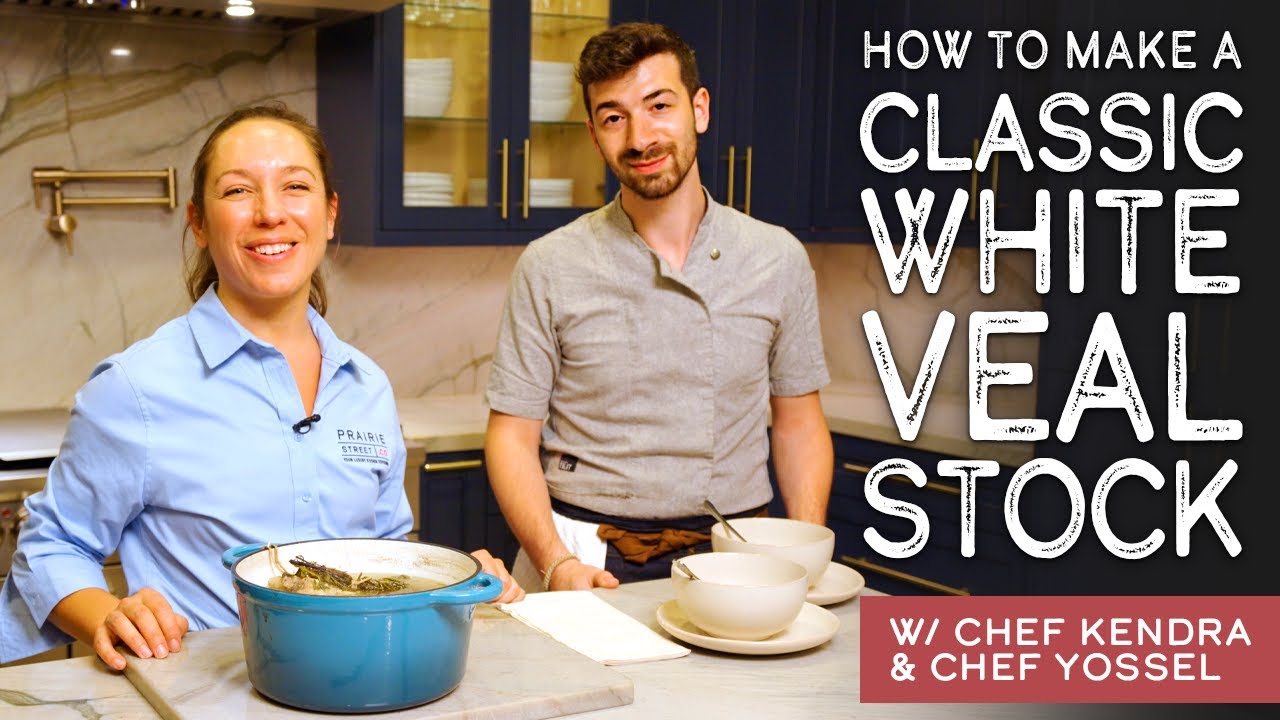 Learn How to Make a Classic White Veal Stock
