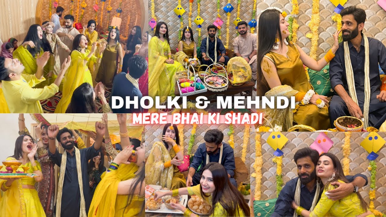 DHOLKI & MEHNDI ❤️| MERE BHAI KI SHADI😍 |SudraMehranVlogs