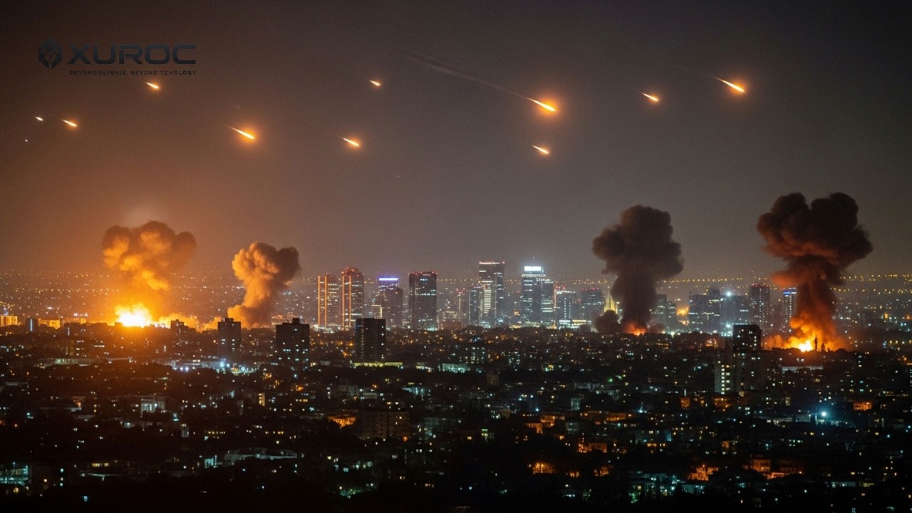 Strategi Mematikan Iran! 37 Gelombang Rudal Diluncurkan — Tel Aviv Hancur Total?