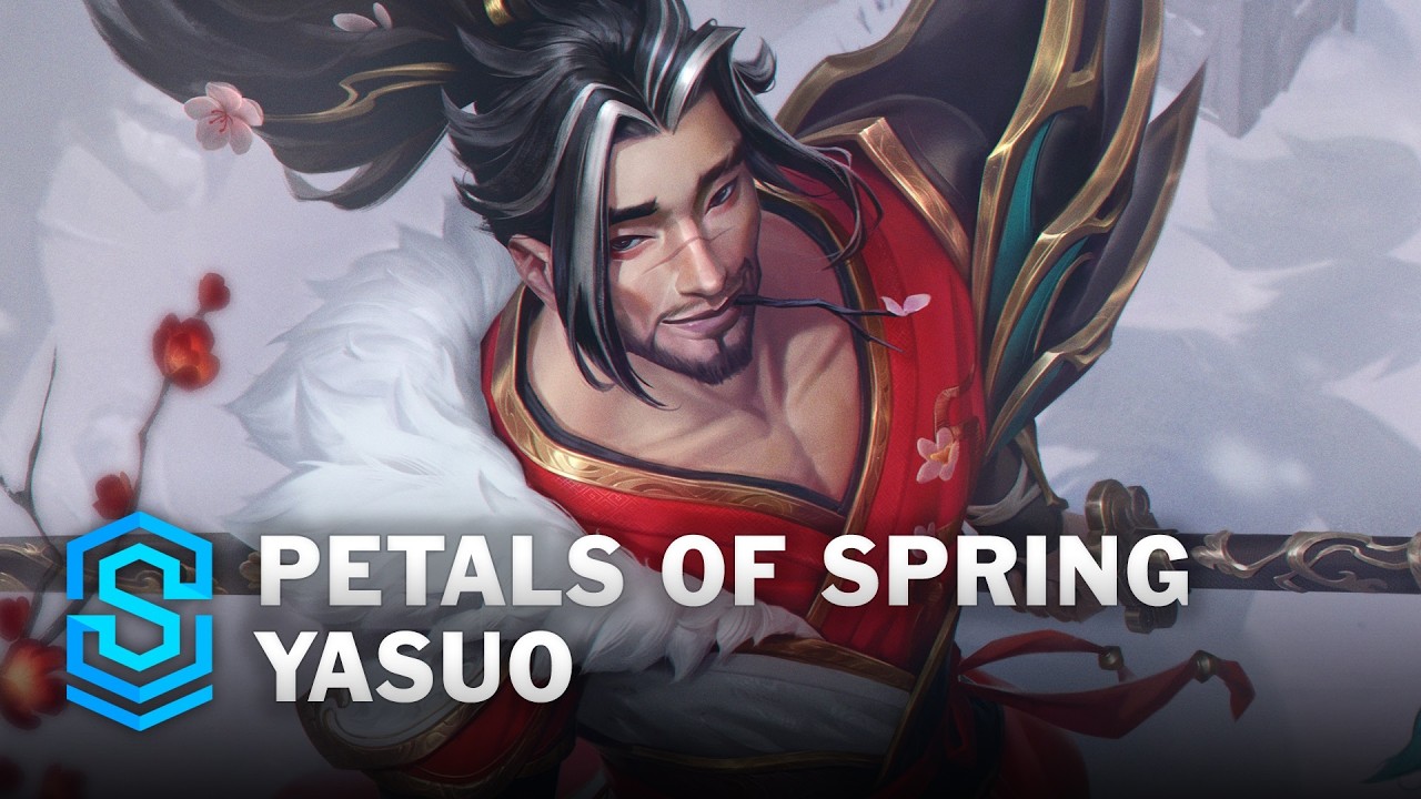 Petals of Spring Yasuo Skin Spotlight - League of Legends