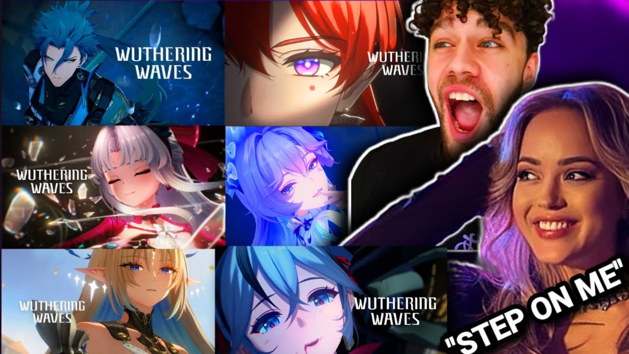 My Girlfriend REACTS To EVERY Wuthering Waves Resonator Showcases! (Part 1)