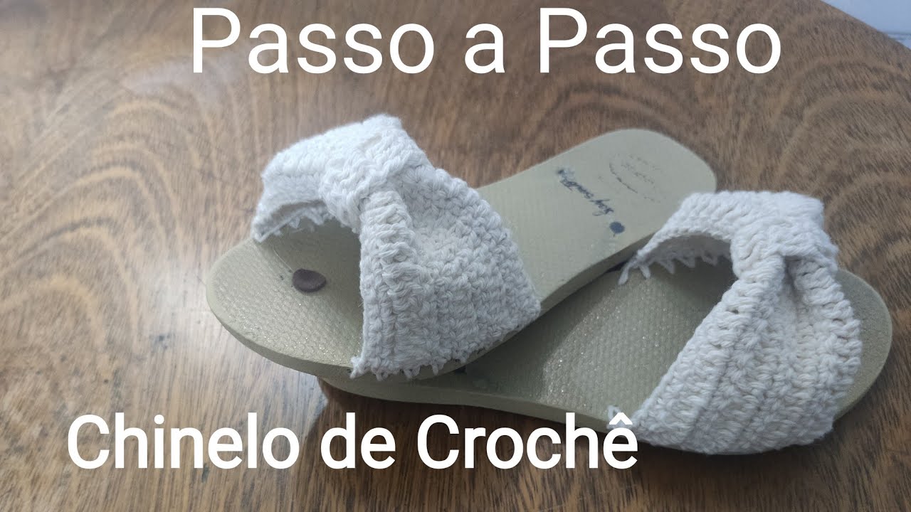 Chinelo lindo de crochê/Sandália de crochê charla  passo a passo Criação @iracysantoscroche  #art