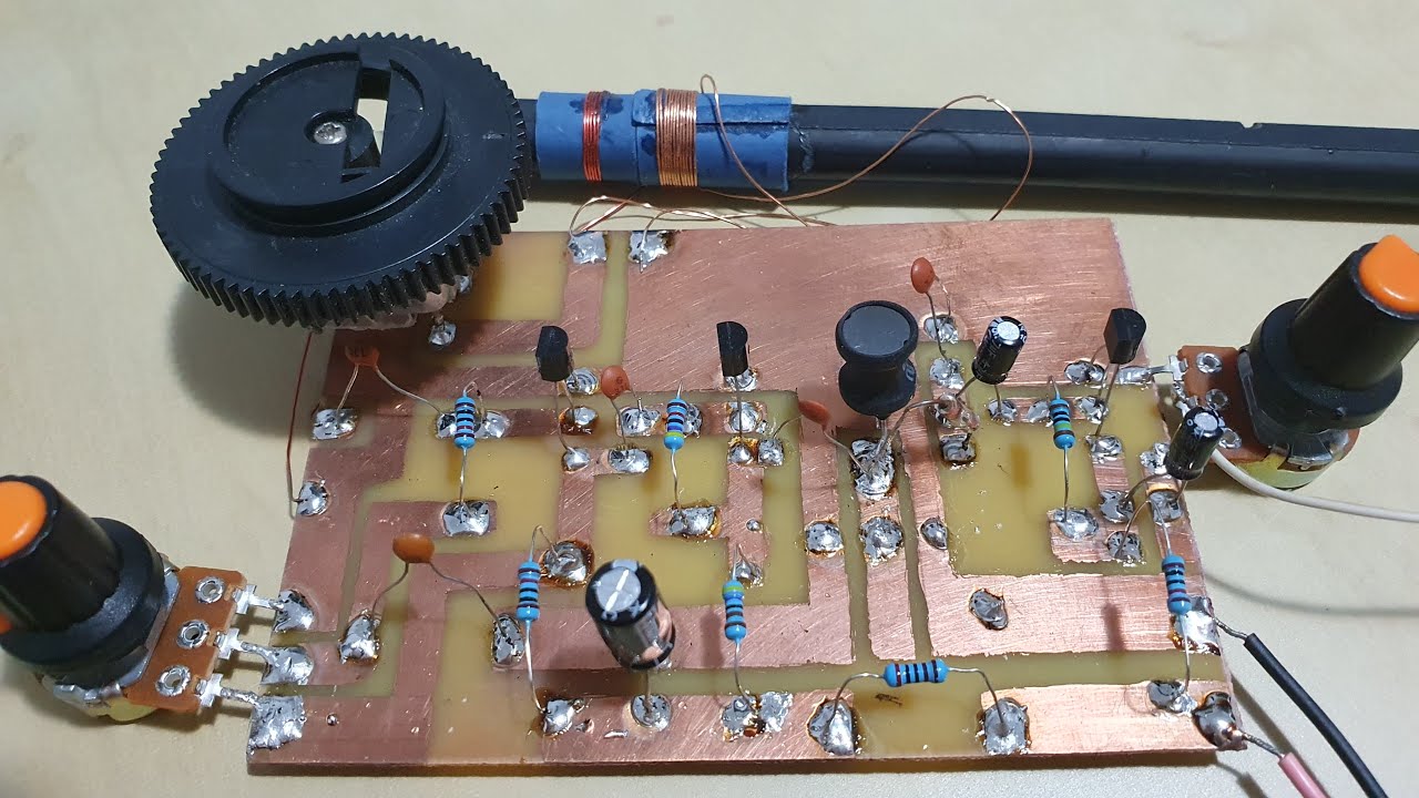 SW receiver with direct amplification