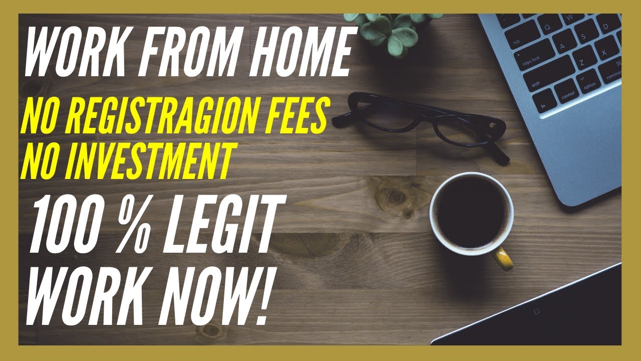 Work from home jobs WITHOUT INVESTMENT and REGISTRATION FEES💵🤑