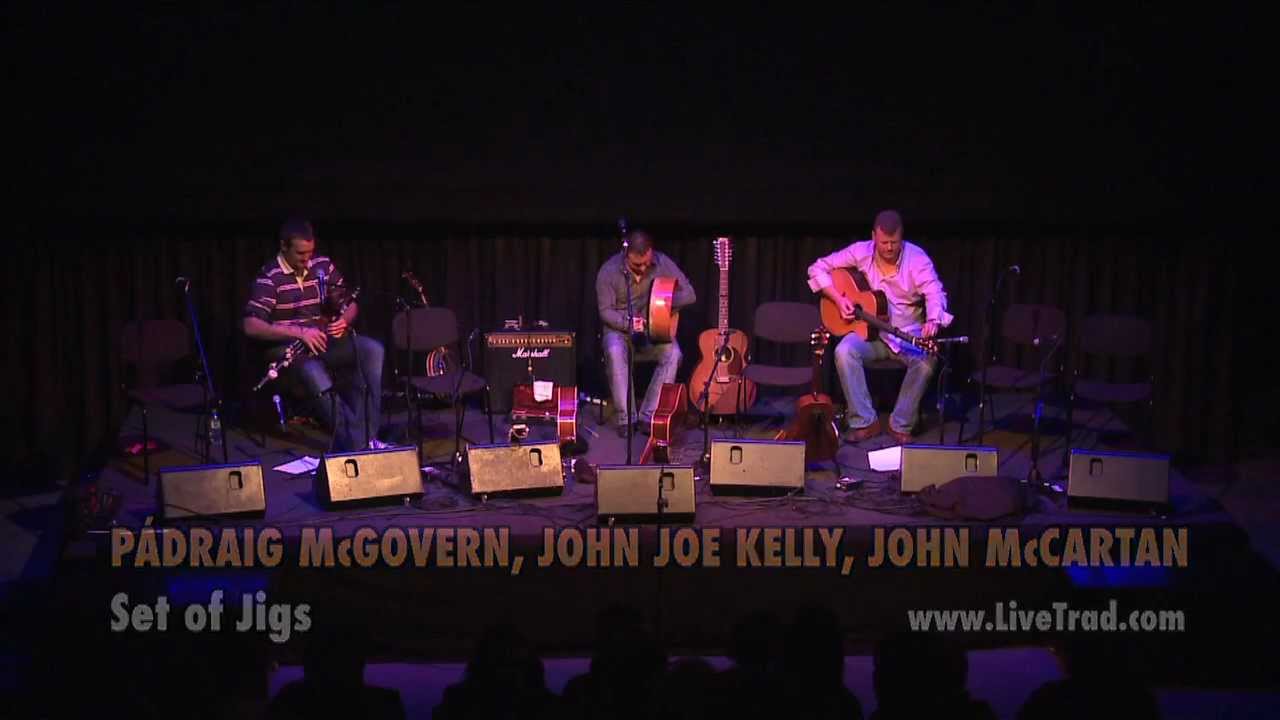 Padraig McGovern, John Joe Kelly, John McCartin - Clip 1: Traditional Irish Music from LiveTrad.com