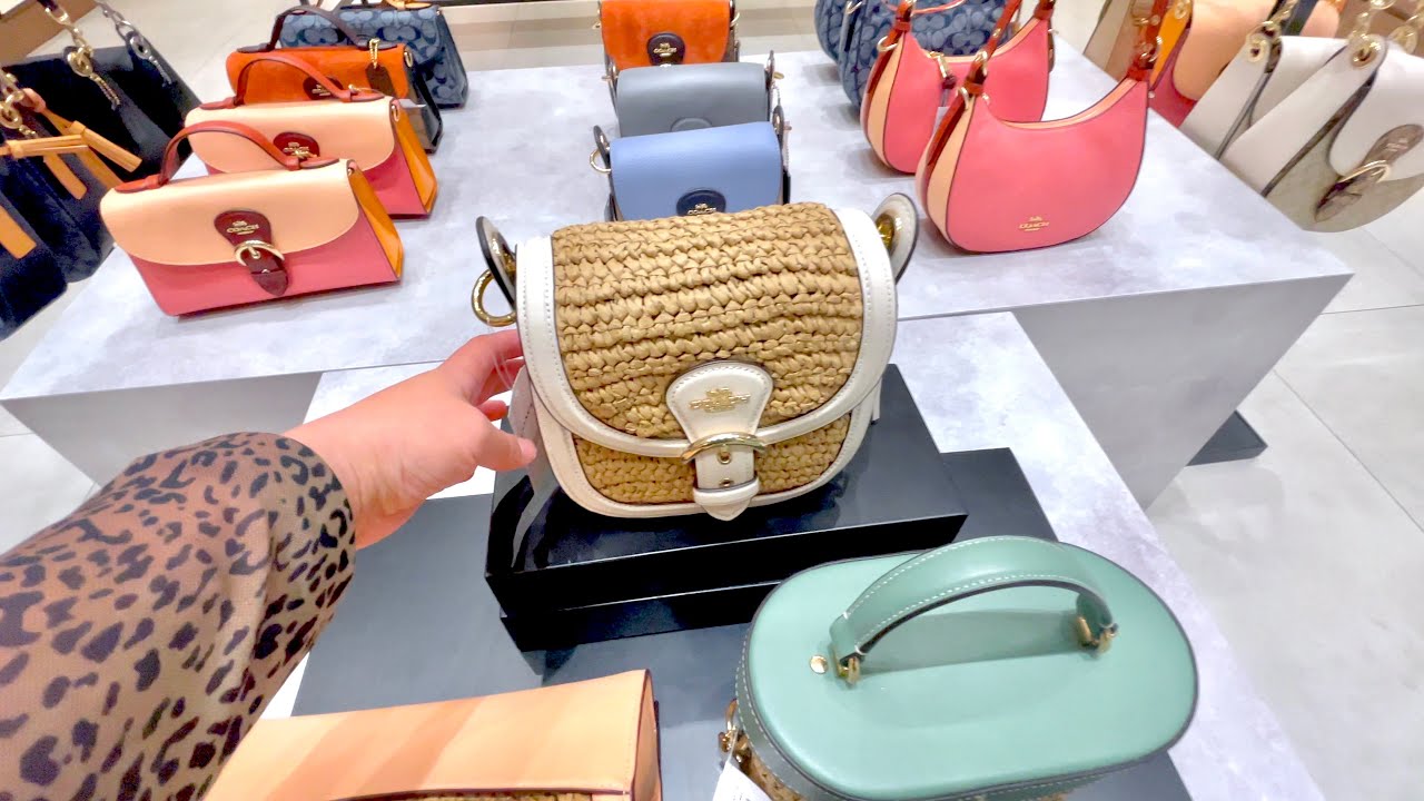 COACH OUTLET 40%-60% OFF Bags:Crossbody, Shoulder, Handbag, Wallets Mini Bags Walkthrough w/ Prices