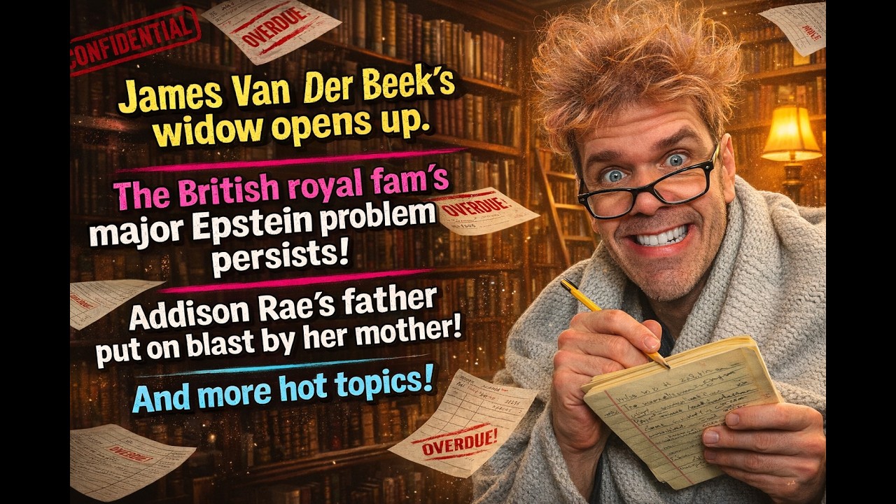 James Van Der Beek's Wife Speaks! Sarah Ferguson Is Vile! Addison Rae's Father Arrested And EXPOSED!