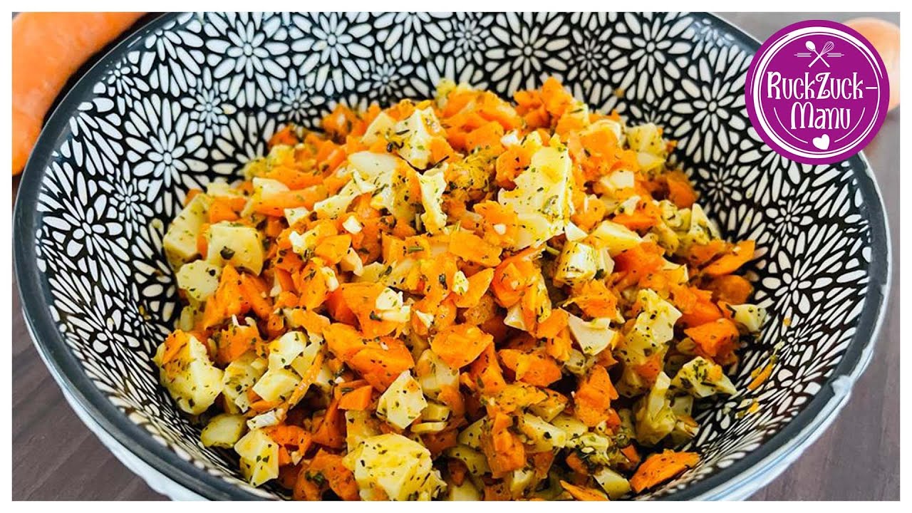Karotten - Käse - Salat   Thermomix® TM5/TM6