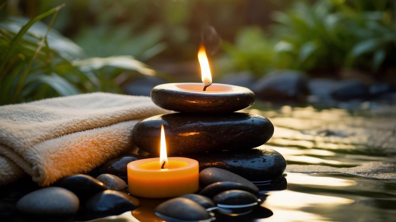 Insomnia Cure 🌹 Relaxing Spa Music for Anxiety, Stress Relief, Peaceful Calm Piano Magic 4