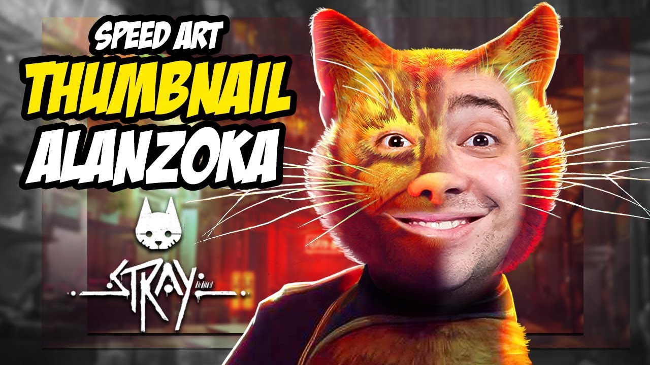 THUMBNAIL ALANZOKA - STRAY | SPEED ART