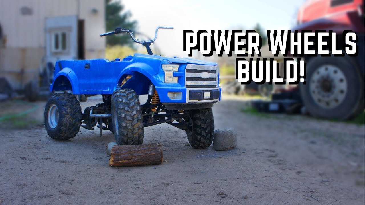 212cc Quad Turns Into Power Wheels Go Kart