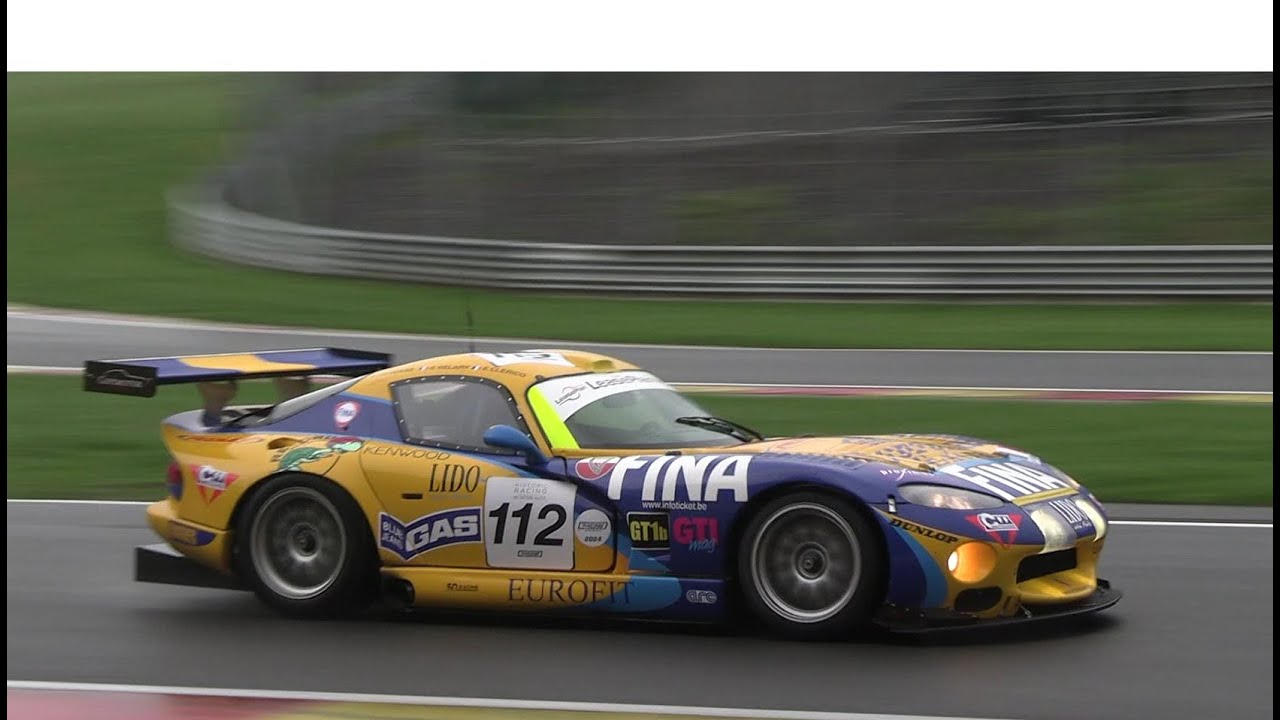 Chrysler Viper GTS-R V10 Sound - Spa Classic 2024 - Onboard Race 1 ERL - Eric Mestdagh ! [HD]