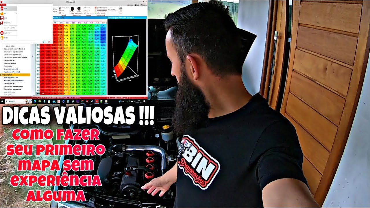 ✅ COMO CRIAR MAPA BASE FUELTECH LINHA POWER FT 450 500 550 660