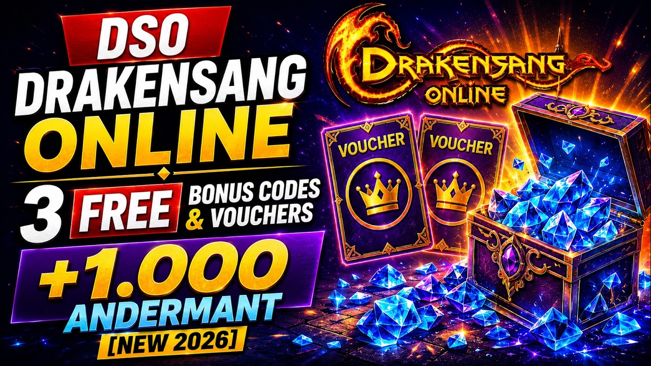 DSO Drakensang Online &ndash; 3 Free Bonus Codes & Vouchers + 1.000 andermant [New 2026]
