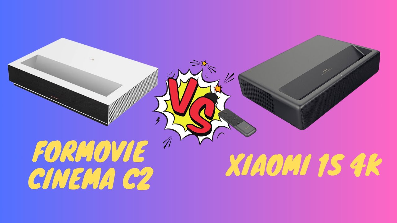 So sánh máy chiếu Formovie Cinema C2 với Xiaomi 1S4K