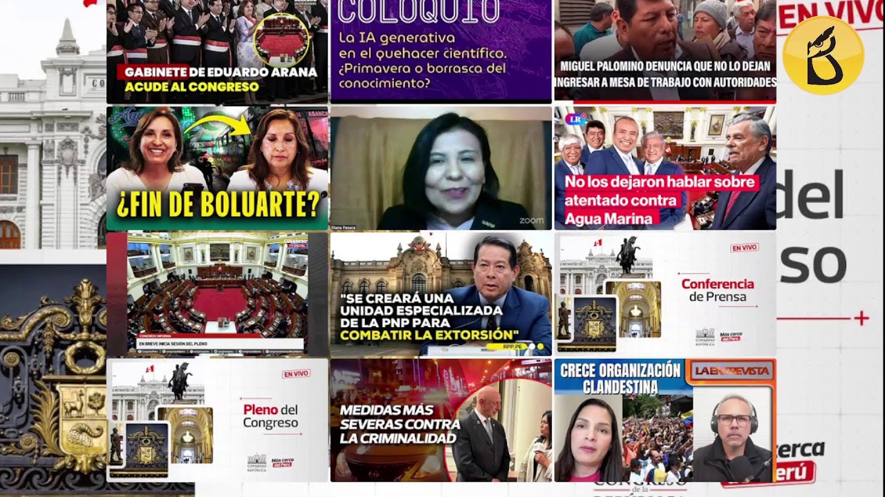 Vacancia de Dina Boluarte EN VIVO: Gabinete Arana se presenta ante el Pleno del Congreso