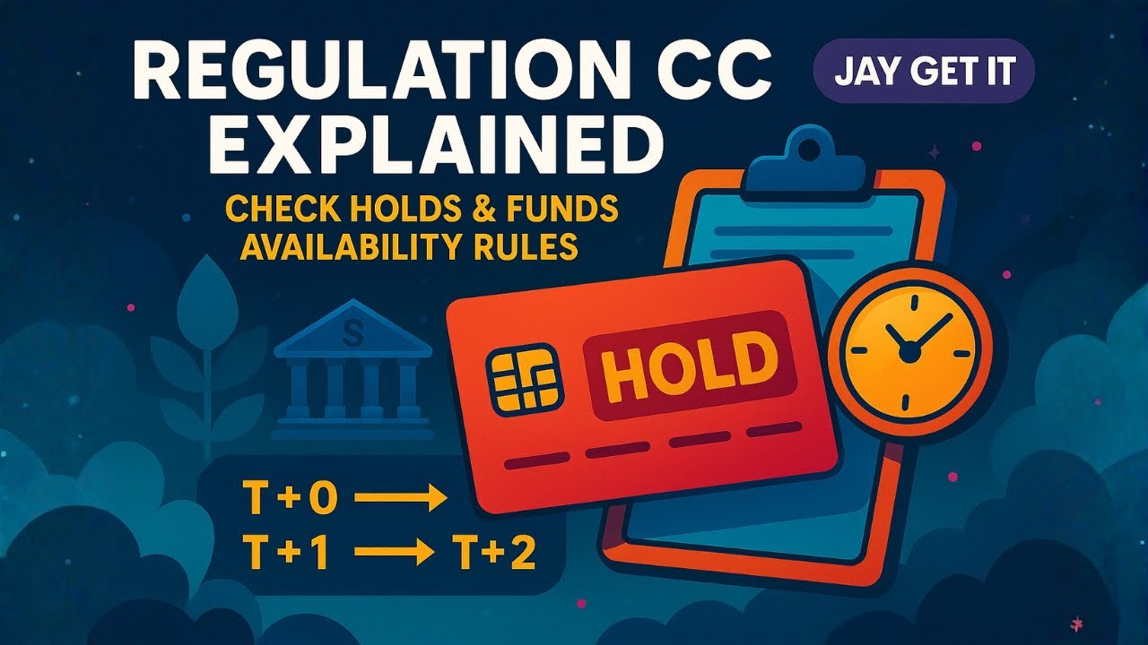 Regulation CC Explained | Check Holds & Funds Availability Rules | Jay Get It