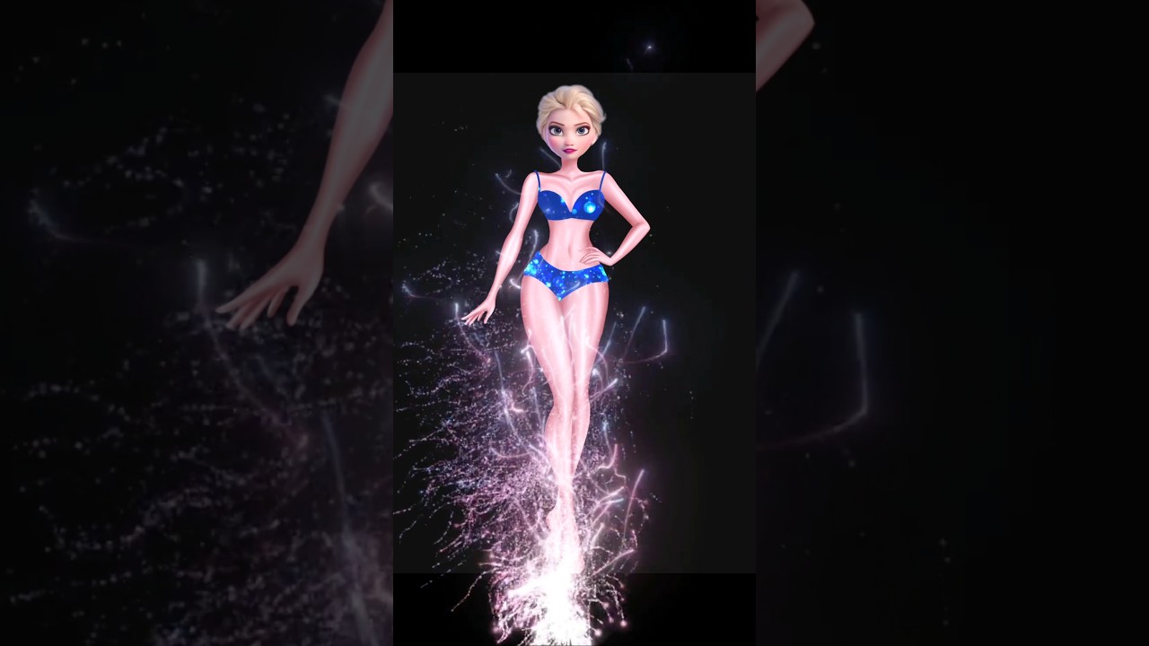 Elsa Frozen Magical Glow up ✨