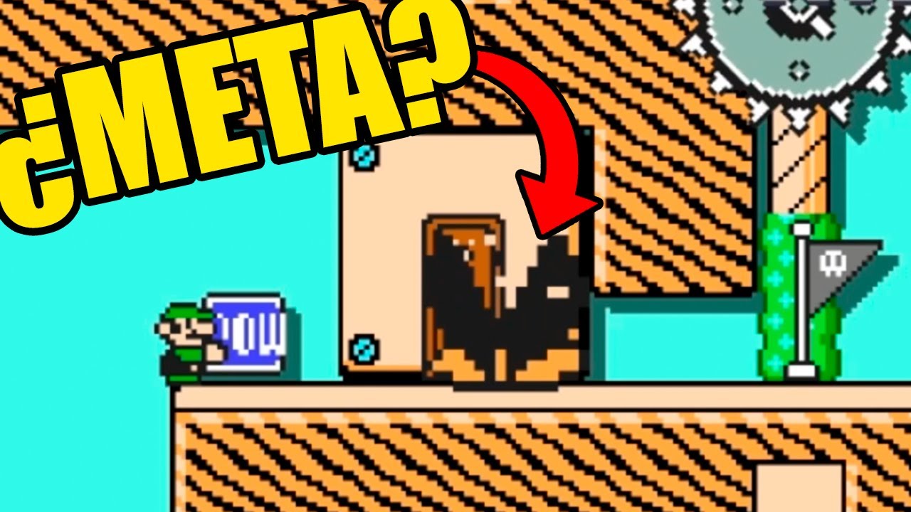 No verás venir el final de este nivel Troll... [Super Mario Maker 2]