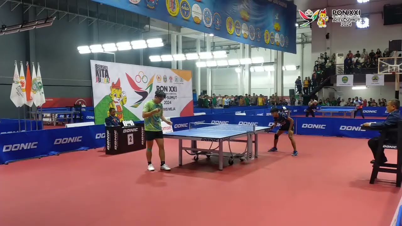 MEN'S SINGLES FINAL: NAEL LAMPUNG VS GIBRAN JABAR, PON XXI ACEH-SUMUT 2024