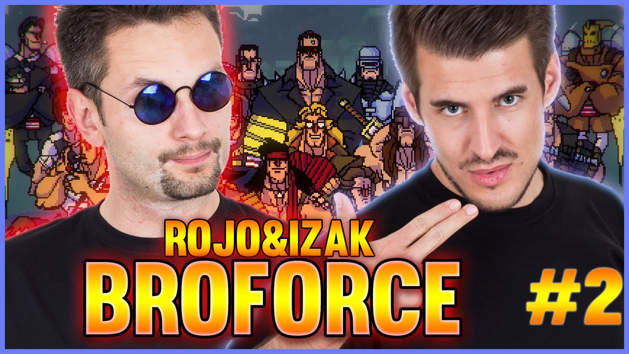 DWIE LAMERKI NA DWIE KAMERKI | Broforce z Izakiem