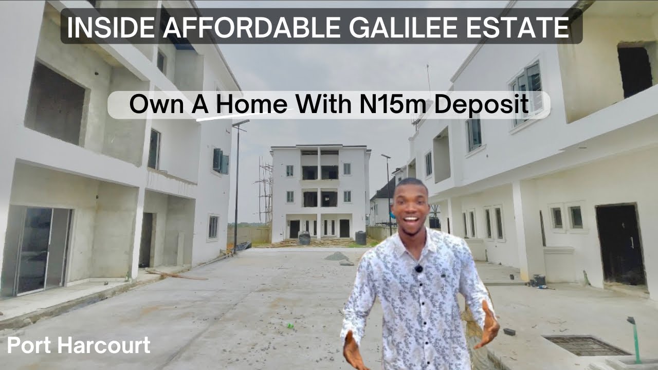 Inside Affordable Galilee Estate, Port Harcourt 