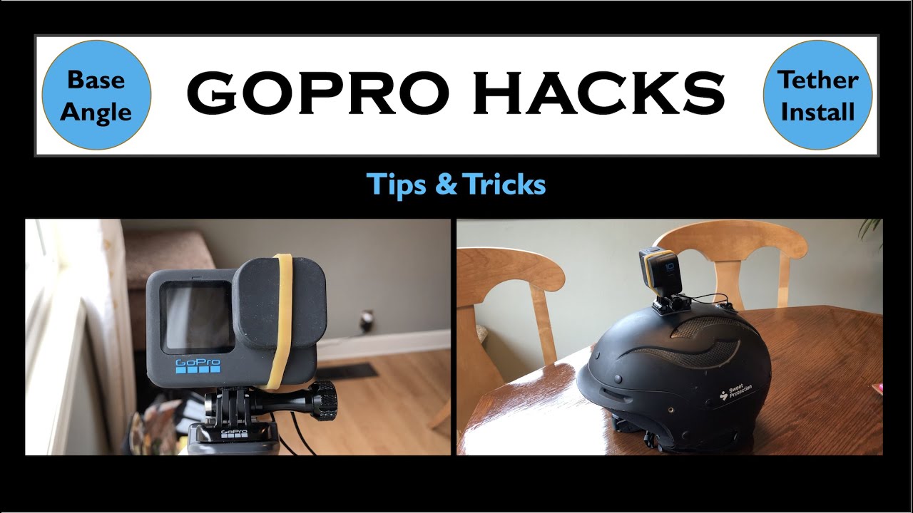 GoPro Hacks | Base Angle & Tether Installation