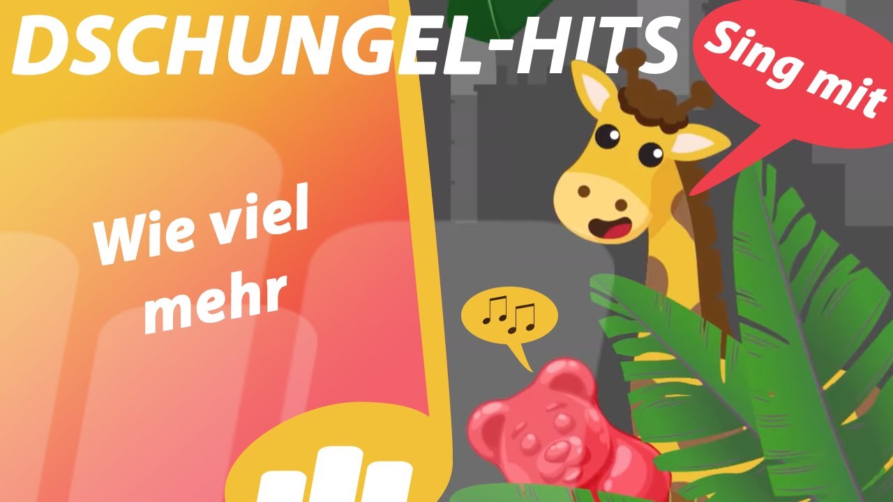 Wie viel mehr (Mitsing-Version) | Kinderlieder aus dem Großstadtdschungel