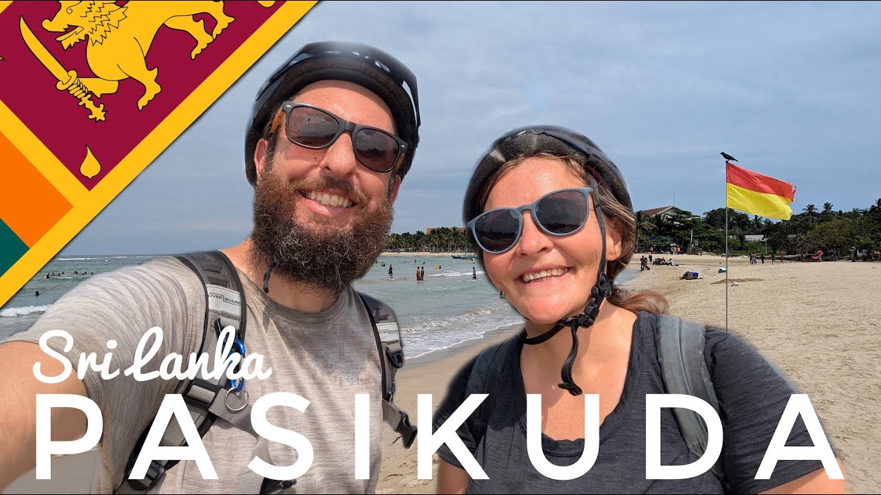 Cycling to Pasikuda on the East Coast of Sri Lanka 🇱🇰 Episode 9