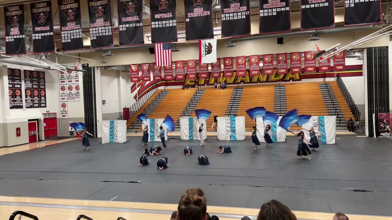 A.B. Miller High School WinterGuard @ Etiwanda HS 3/22/25