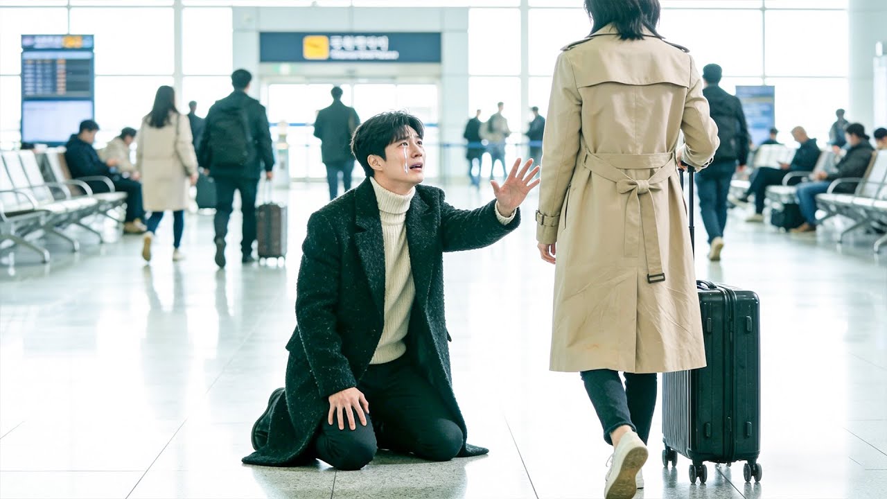 The wife packed calmly and left. The husband panicked and chased her to the airport.