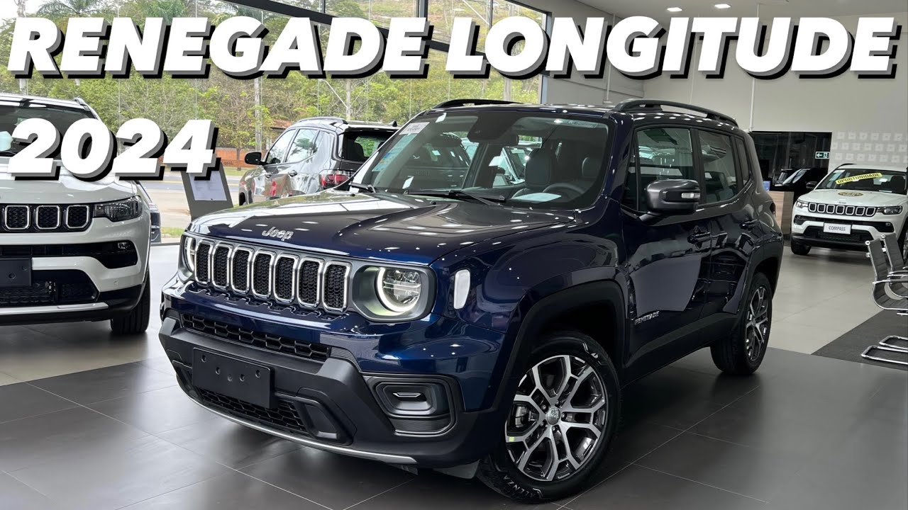 Jeep Renegade Longitude T270 2024 - Versão intermediária do Renegade vale 156 MIL Reais?! (4K)