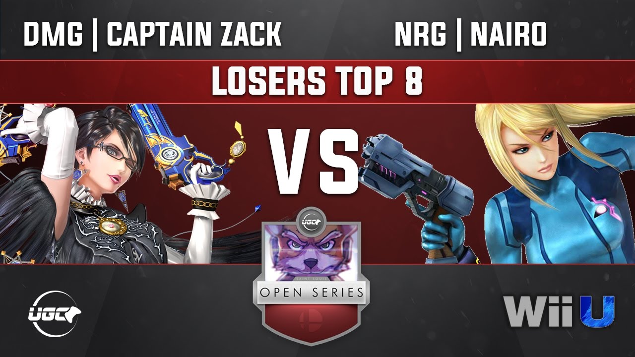 UGC Smash 4 LOSERS TOP 8  - DMG | Captain Zack (Bayonetta) vs NRG | Nairo (Zero Suit Samus)