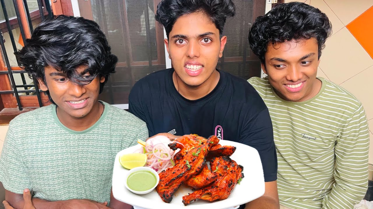 HOMEMADE TANDOORI CHICKEN😂 #food #wetalks #ffkyc
