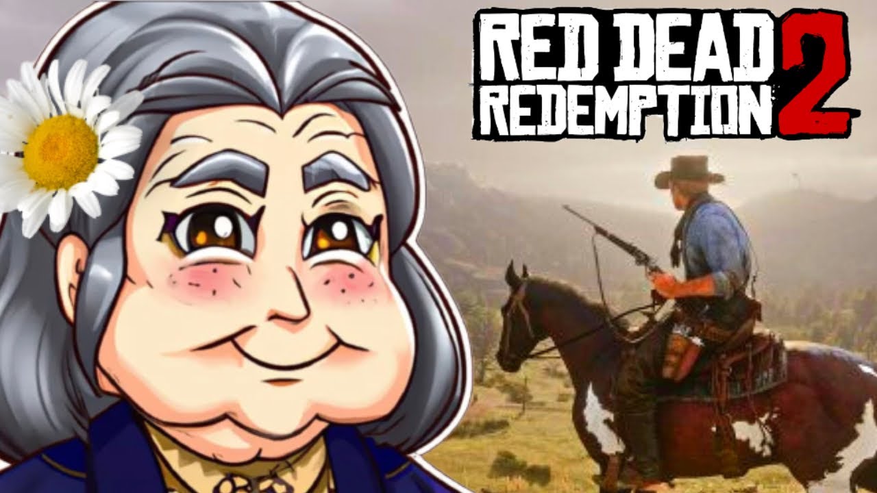 Grandma goes bounty hunting in RDR2