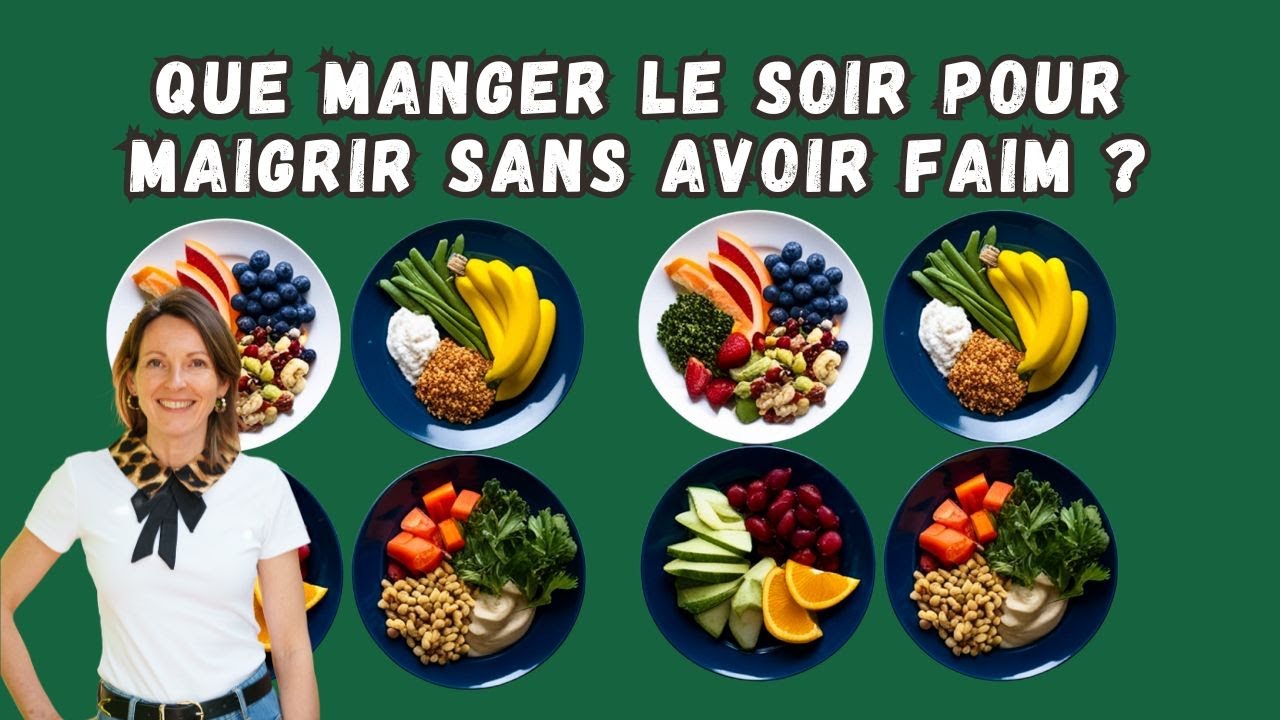 Le meilleur diner pour perdre du poids sans avoir faim
