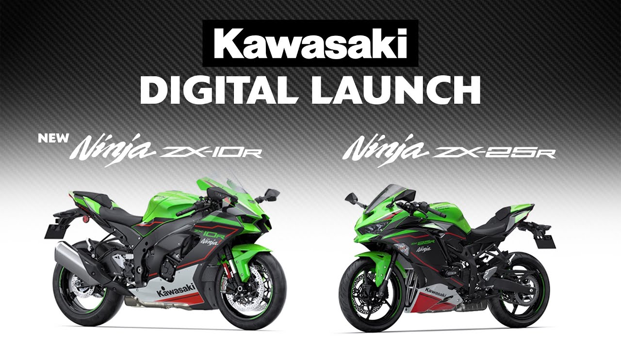 DIGITAL LAUNCH Kawasaki NEW Ninja ZX-10R & 2022MY Ninja ZX-25R