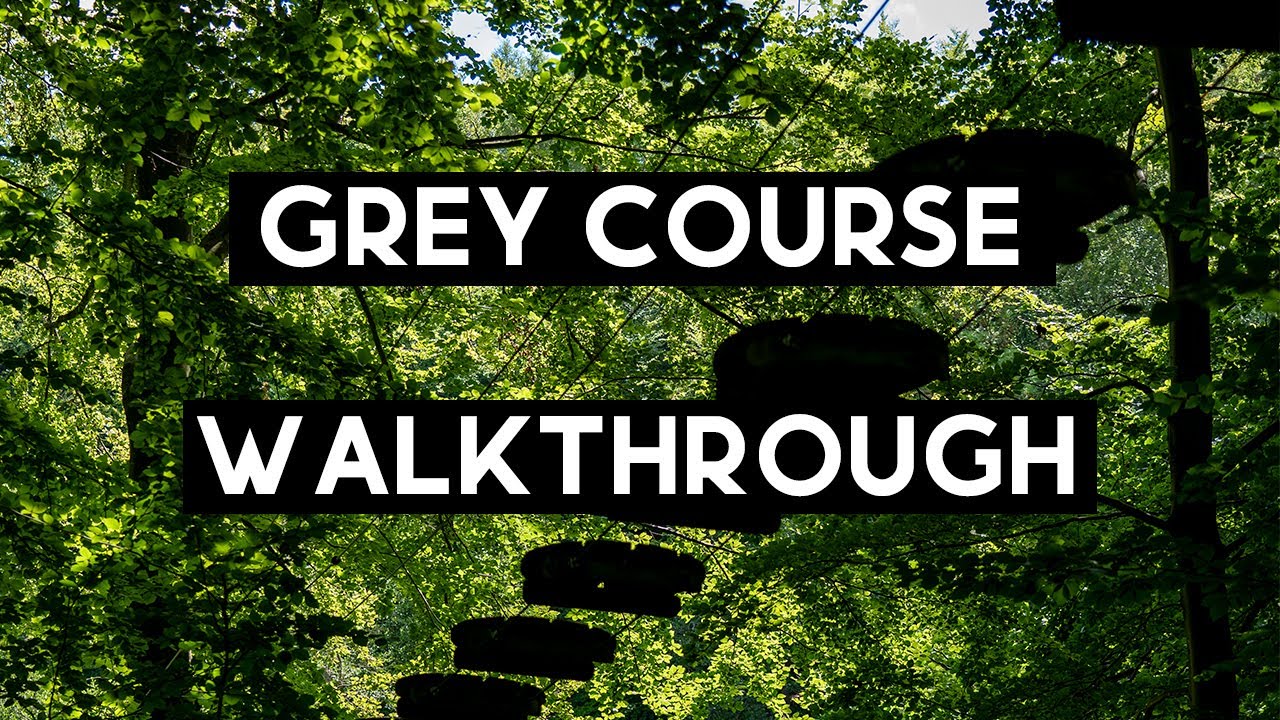 Camp Adventure Denmark Grey Course Walkthrough (ASMR Climbing)