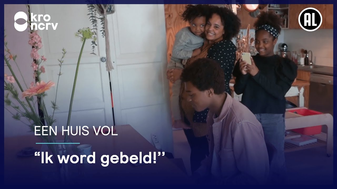 Oudste zoon Jazz Cudogham krijgt de uitslag van zijn eindexamen | Een huis vol