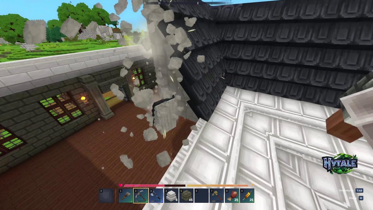 HYTALE -  MESA ARCANA Y ZONA VOLCANICA.