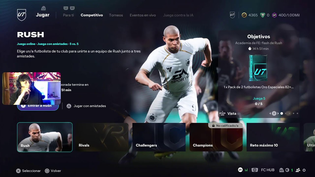 JUGANDO RIVALS POR PRIMERA VEZ EN FC26
