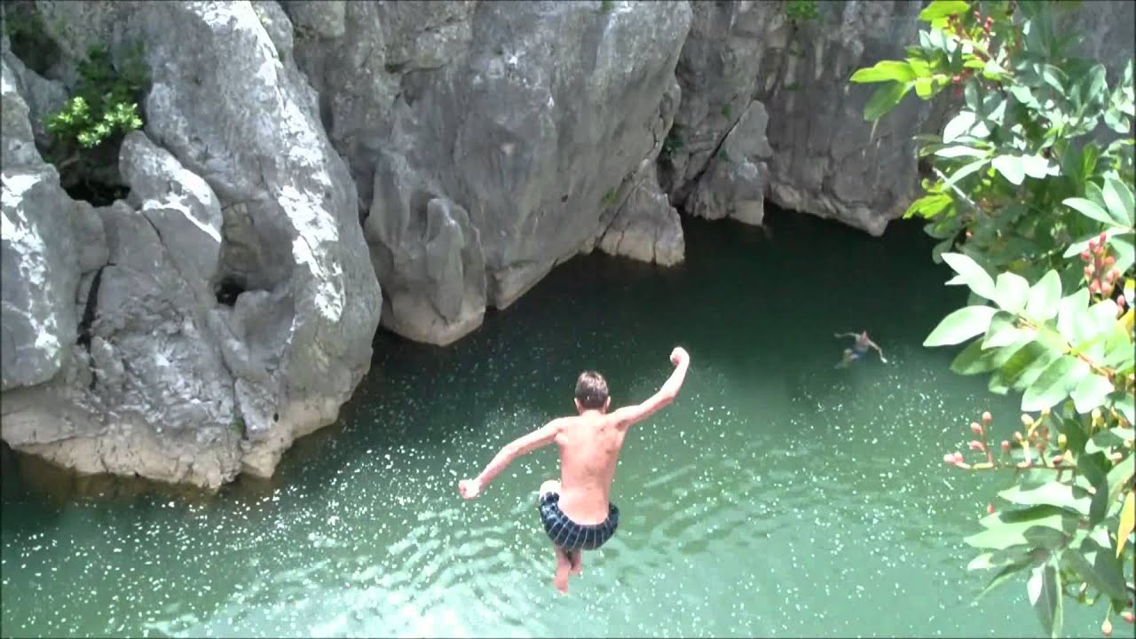 Cliff Diving South France 2012