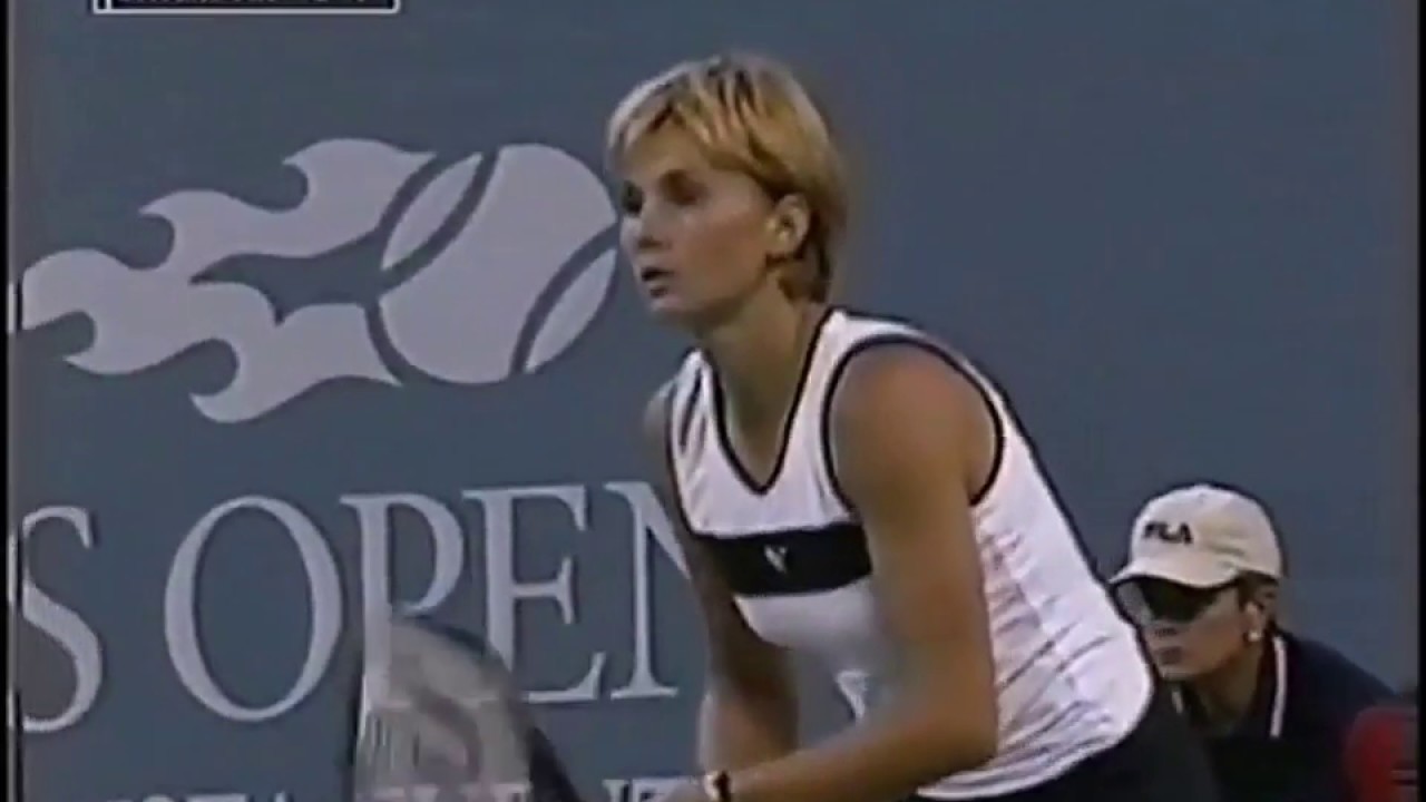 Lindsay Davenport vs Ruxandra Dragomir 1999 US Open Set 2 Highlights