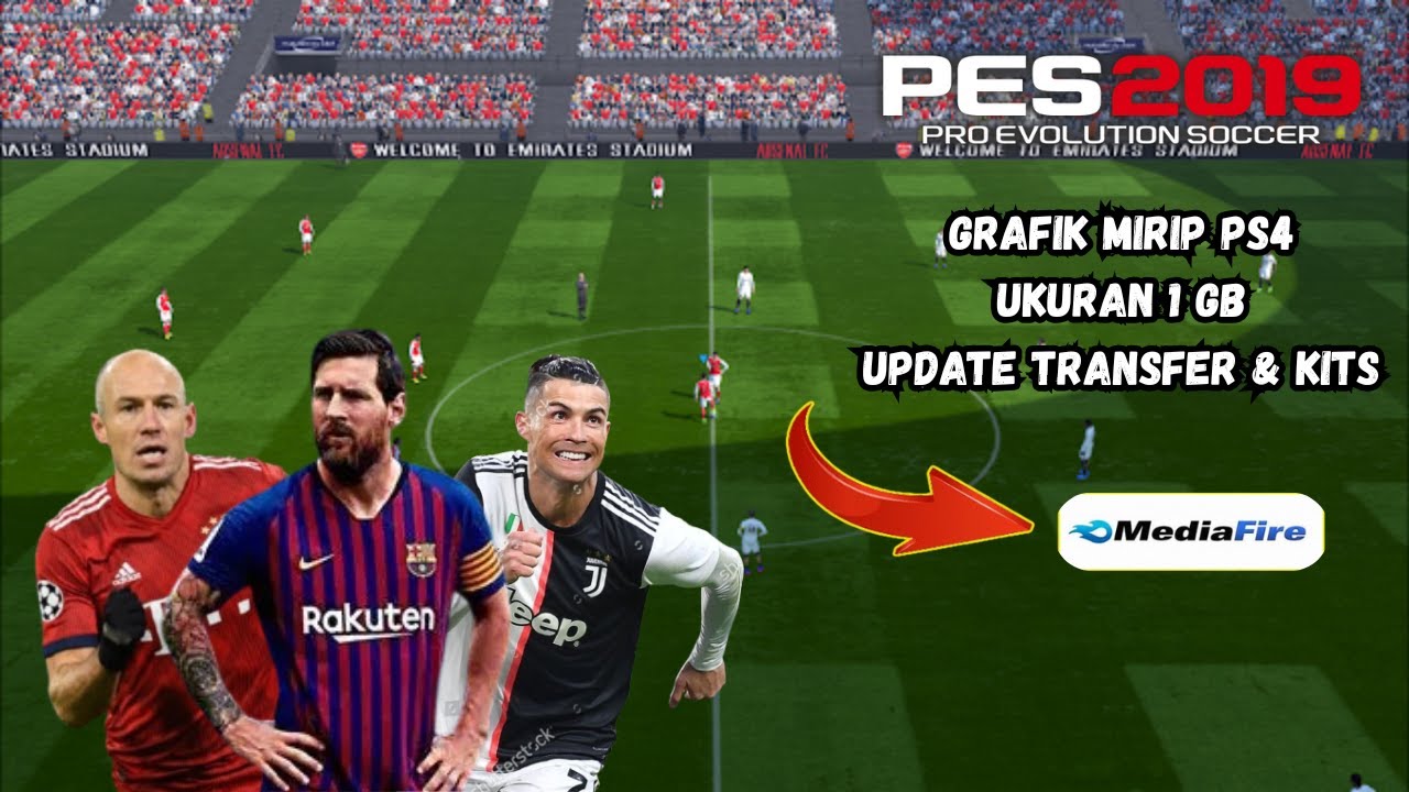 PS4 Rasa Android?! 😱 FIFA 16 MOD PES 2019 2025 | Grafik REAL + Gameplay SUPER HALUS🔥