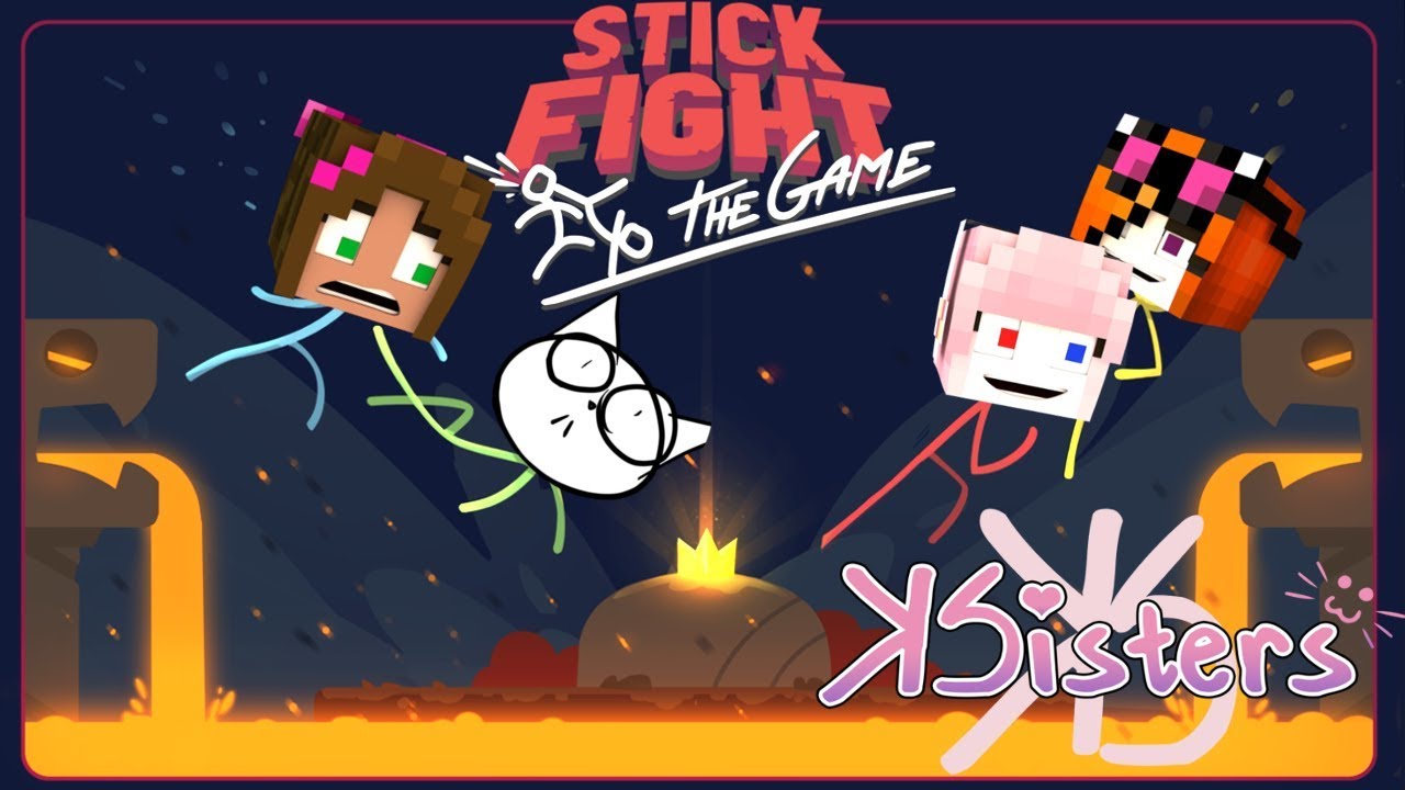 TRE SORELLE CHE SI MENANO MALE | Stick Fight: The Game