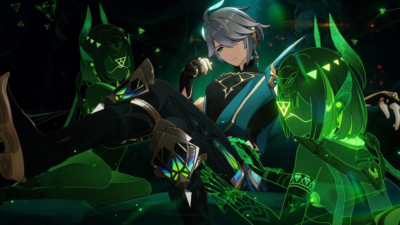 Alhaitham as Nefer | Genshin Impact Model Swap