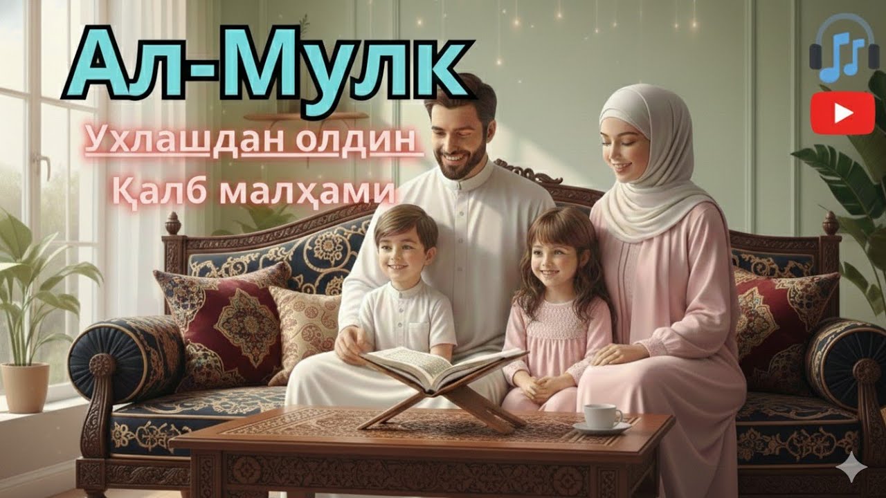 Мулк сураси - Ухлашдан олдин тингланг (Жуда гўзал қироат)