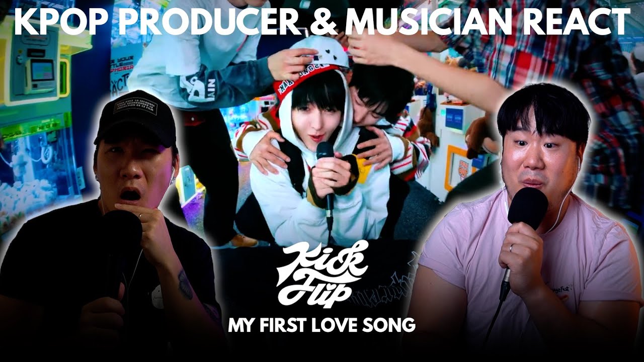 Musicians react & analyze ♡ KickFlip - My First Love Song (MV)