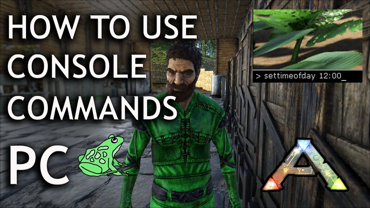 How to Use Console Commands on PC Single Player - Ark Survival Evolved - Cheats